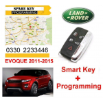 2011-2015 Land Rover Evoque Replacement Smart Key & Programming