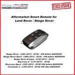 Aftermarket Land Rover Jaguar  Smart Key 5 Buttons Evoque Keyless Entry Remote Fob (2011-2019), image 