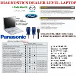 4in1 Latest Version Ford Mazda IDS Jaguar Land Rover SDD Online Calibration file Access Laptop System, image 