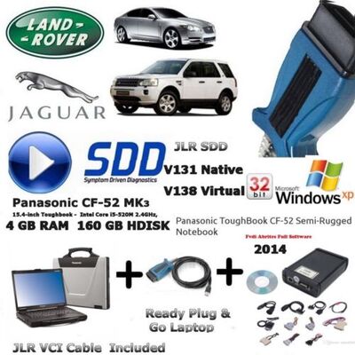 Jaguar Land Rover Diagnostics kit IDS SDD JLR + Cable + Laptop Deal, image , 17 image