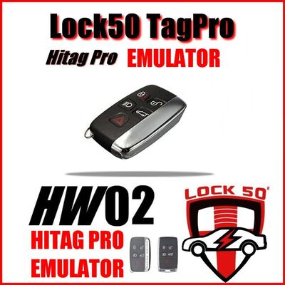 Lock50 JLR Transponder Key Copy & Unlocking & Change ID Emulator Programming Tool, image , 13 image