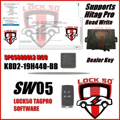 Lock50 JLR Transponder Key Copy & Unlocking & Change ID Emulator Programming Tool, image , 15 image