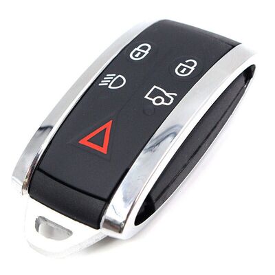 New Smart Remote Key Fob 5 Button for JAGUAR XF XFR XK XKR 2006-2013, image 