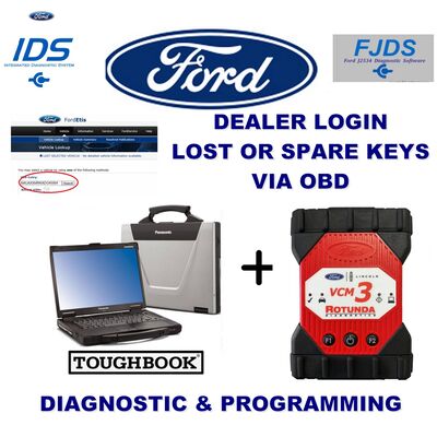 Ford Dealer Login Account Ford IDS FDRS FJDS PATS Packages from 1996-2021+, image 