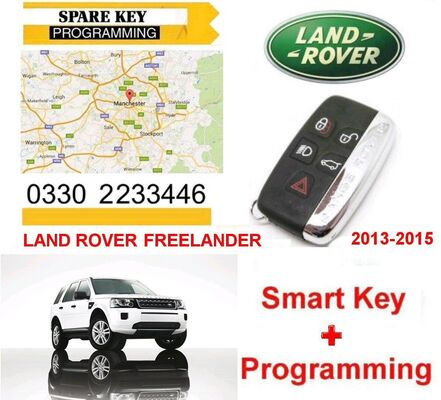 2013-2015 Land Rover Freelander 2 Replacement Smart Key & Programming