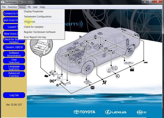 Activation Global Tech Stream (GTS) software Toyota Lexus Latest Version, image 