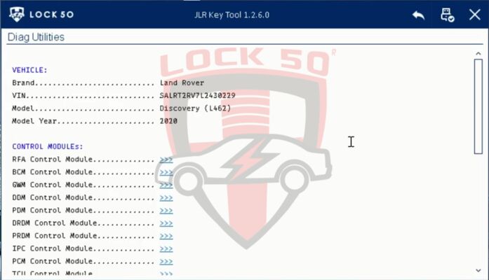 Lock50 JLR Hex Doctor HW04 OBD Tool For JLR  Key Programming and Diagnotics Tools, image , 9 image
