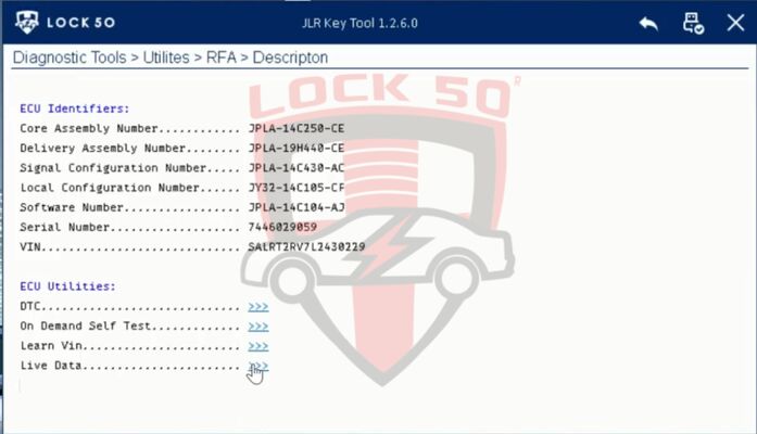 Lock50 JLR Hex Doctor HW04 OBD Tool For JLR  Key Programming and Diagnotics Tools, image , 23 image