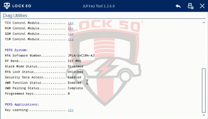 Lock50 JLR Hex Doctor HW04 OBD Tool For JLR  Key Programming and Diagnotics Tools, image , 19 image