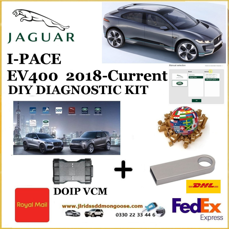 Jaguar Diagnostics/Jaguar I-Pace EV400 2018 - current Diagnostics Pathfinder DOIP Tool